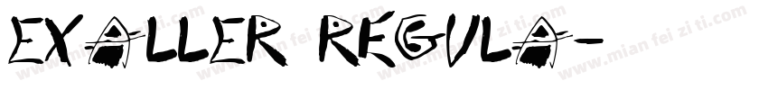 EXALLER Regula字体转换